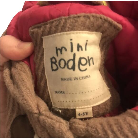 Mini Boden Coat - Picture 4 of 5